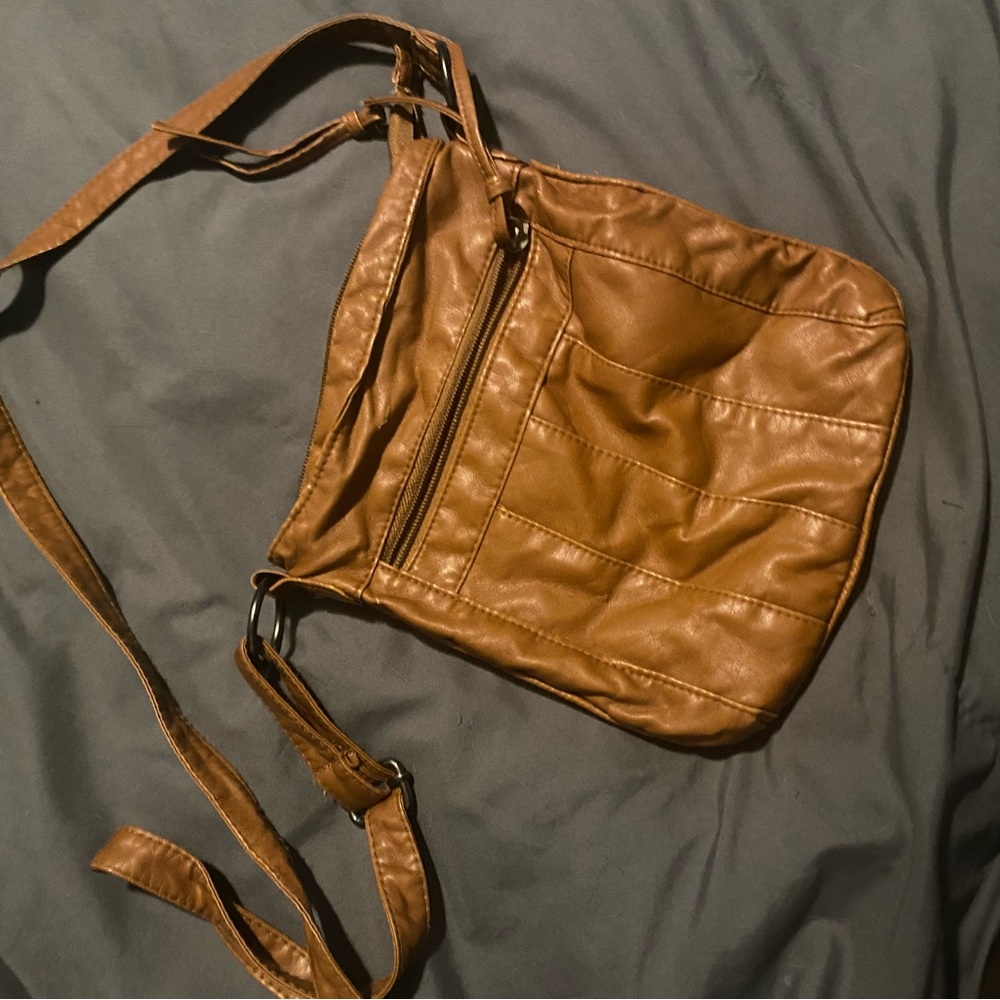 Tan crossbody